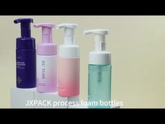 JXPACK 고품질 PET 플라스틱 폼 병, 손 소독제, 클렌저, 바디 워시 용기