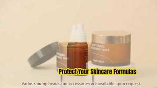 앰버 PET 화장품 병 세트 제조업체 | 스프레이, 로션, 토너 병 및 크림 용기 | OEM 포장