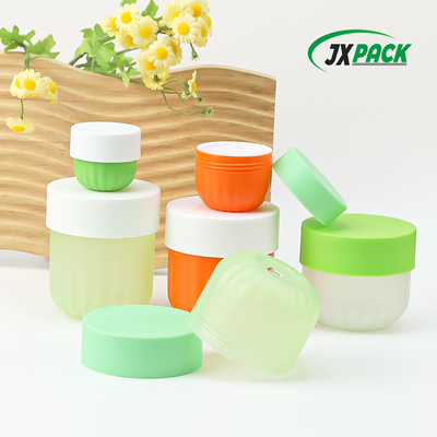 JXPACK 50ml 플라스틱 화장품 크림 용기 (풀 뚜껑 포함)