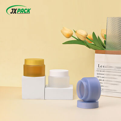 50g 100g Double Wall PP Cream Jar with Leak-Proof Screw Cap for Premium Skincare Packaging
